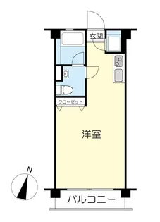 ザ・オルタナアパート【5階】の間取り
