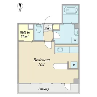 リップル【4階】の間取り