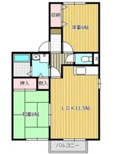 グランドゥール田町【2階】の間取り