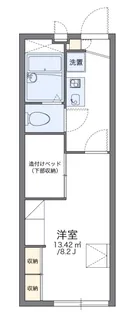 東豊田I【1階】の間取り