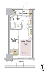 東京都台東区小島1【マンション】の間取り
