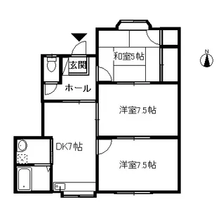 ミシェール海幸【2階】の間取り