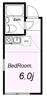 ユナイト戸手ポンピドゥーの杜【2階】の間取り