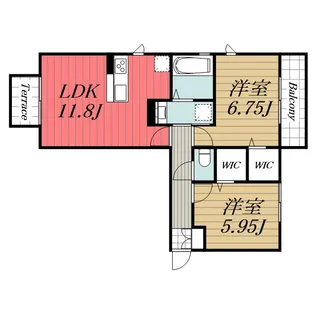 千葉県千葉市中央区祐光4【アパート】の間取り