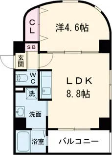 エクセレント天理【5階】の間取り