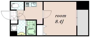 プレサンス京都洛南【2階】の間取り