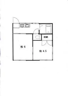 コーポアライ【2階】の間取り
