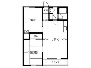 パープルアネックス【1階】の間取り