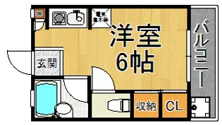 アミティー高座【1階】の間取り