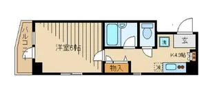 アクセス中野新橋【5階】の間取り