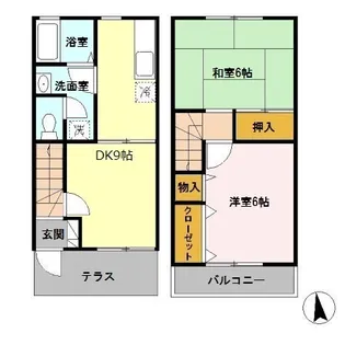 エーデルハイムスズキBの間取り