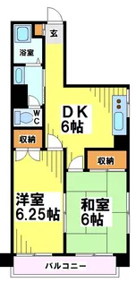 東京都調布市多摩川3【マンション】の間取り
