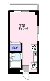 神奈川県横浜市神奈川区栄町【マンション】の間取り
