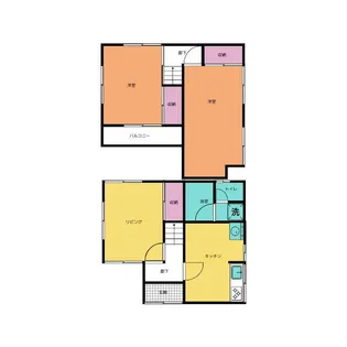 神奈川県横浜市泉区白百合1【一戸建】の間取り