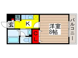 マンション風香【1階】の間取り