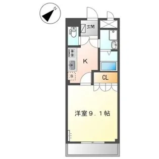 アマーレゆかり【1階】の間取り