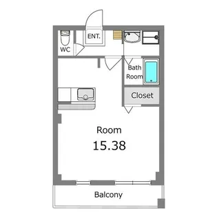 ジュエルコート【4階】の間取り