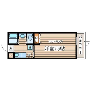 宮城県仙台市青葉区八幡2【マンション】の間取り