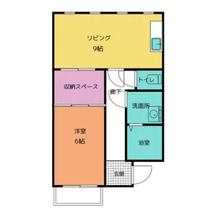 フラワーアイランド江島【2階】の間取り