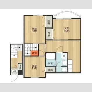 神奈川県小田原市府川【アパート】の間取り