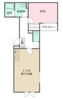 The Park Maison中野3丁目【3階】の間取り