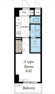リブリ・ShiroKane【3階】の間取り