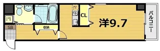 SHICATA ONZE BLDG【5階】の間取り