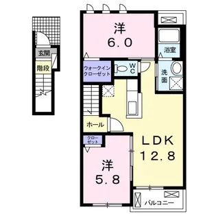 千葉県船橋市金杉7【マンション】の間取り