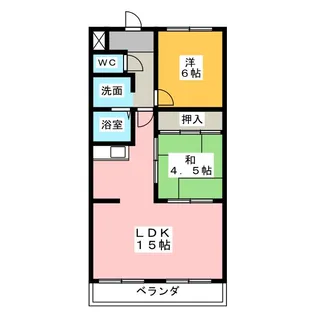 ファミール横地【3階】の間取り