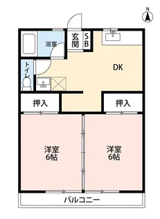 ピーチハウス【1階】の間取り