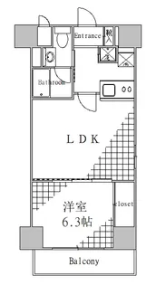 東京都墨田区錦糸1【マンション】の間取り