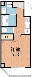 フィオーラマンション天王寺【5階】の間取り