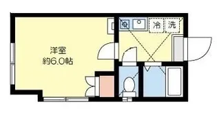 コンコース二子【1階】の間取り
