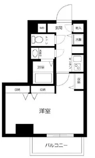 メゾン・ド・ヴィレ高円寺【4階】の間取り