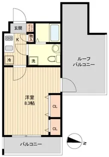 東京都足立区扇2【マンション】の間取り