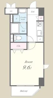 東京都江東区枝川3【マンション】の間取り