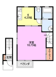 トルハート アイ B【2階】の間取り