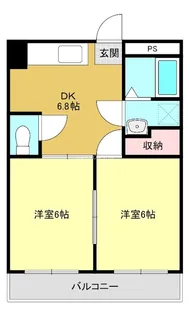 リトルグレース【2階】の間取り