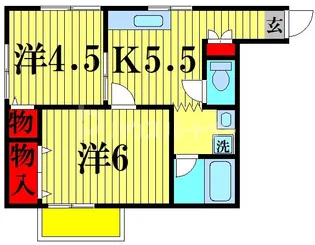 尾山ビル【3階】の間取り