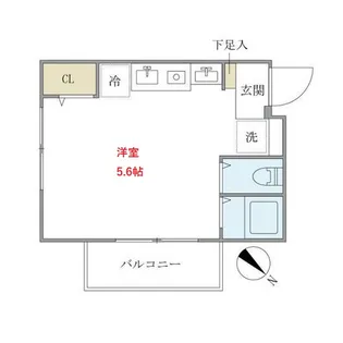 Key Link北馬込【2階】の間取り