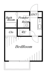 アフェット稲毛7【2階】の間取り