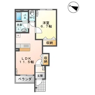 ツリー フィールド【1階】の間取り