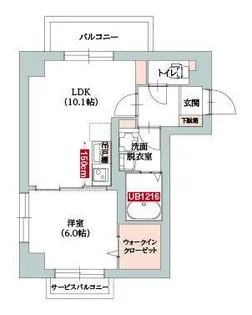二子玉川YP【4階】の間取り