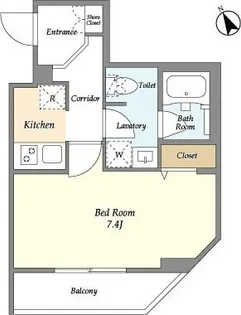 EsTRUTH MAGOME【1階】の間取り
