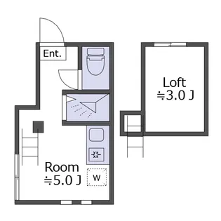 アーバンプレイス目白クア【2階】の間取り