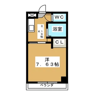 カーサカスターニャ【2階】の間取り