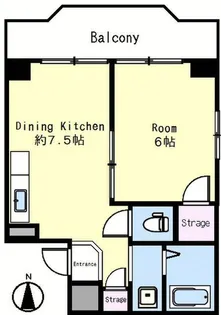 シャトル伊勢原【3階】の間取り