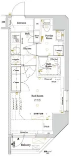 東京都江東区木場2【マンション】の間取り
