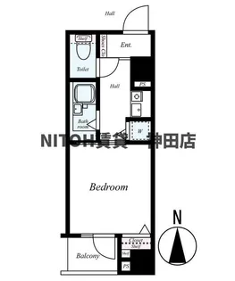 プレール神田佐久間町【10階】の間取り