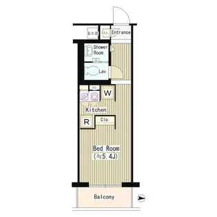 東京都港区芝公園4【マンション】の間取り